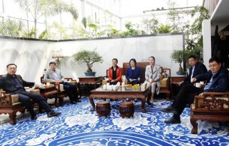 助發(fā)展| 東營市人大常委會委員、民僑外委主任委員徐冬梅一行蒞臨陽光園林考察調(diào)研